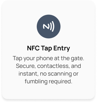 NFC Tap Entry